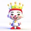 Placeholder: King cheerful 3D cute