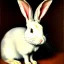 Placeholder: portrait of a rabbit by Diego Velázquez style