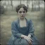 Placeholder: Loreta young, blue, autochrome