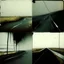 Placeholder: Minimal abstract oil paintings desolate highway concrete fragments. style of Justin Mortimer and Phil Hale, Francis Bacon. Glitch road markings.