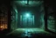 Placeholder: A raw, grainy photorealistic underground comix still, filtered through a hallucinatory, 35mm film loop, capturing a dusty Tinkerbell incarcerated within a grime-stained, rusty jail cell deep inside the concrete labyrinth of Neverland Penitentiary. The scene is illuminated by erratic, buzzing sodium-vapor lamps casting erratic shadows, the air thick with invisible spores and psychic static. The subject, a weary, disheveled Tinkerbell, is seen hunched in the corner, her expression one of vacant de