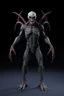 Placeholder: humanoid monster for a horror , silent hill style, creepy, 3d model, t-pose, full lenght