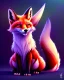 Placeholder: clean art of a cute fantasy fox creature, soft lighting, soft pastel gradients, high definition