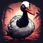 Placeholder: pp goose horror gaming style with "Kalypige" written