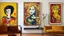 Placeholder: An art deco style, by Jackson Pollock, and Lee Krasner