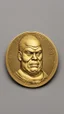 Placeholder: a golden coin with a print of Abobo