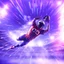 Placeholder: colourful rounded infinity symbol ∞ on shirt, American football player diving with an American football in both hands to score a touch down, striking, vibrant, chiaroscuro, dramatic, captivating, powerful, beautiful, octane render, 16k post-production, artstation: award-winning: atmospheric: commanding: fantastical: clarity: ultra quality: striking: brilliance: stunning colors: amazing depth; lens: f/11, 35mm