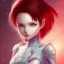 Placeholder: "pentacle HUMAN FACE 1.618" MANGA EVANGELION "MATRIX AKIRA" SCOMIC FEM---- WOM---- MOON NIGHT SKY WOMAN SMALL ROBOT (#@#)