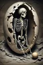 Placeholder: a haunting image of an embryonic human skeleton emerging from a cracked egg