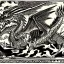 Placeholder: The Dragon Tales Massacre, woodcut