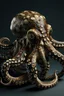 Placeholder: Een octopus met tentakels van slangenkoppen