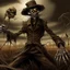 Placeholder: End-of-days Scarecrow Rapture, dramatic Lovecraftian Book of Relevation,