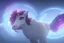 Placeholder: unicorn in space next to rudolf the reindeer