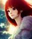 Placeholder: portrait, beautiful girl goddess, babycore red short hair, ice eyes, fantasy atmosphere, styled by Corrado Vanelli, Norman Rockwell, Boris Vallejo super detailed, Studio Ghibli, Anime Key Visual, by Makoto Shinkai, Deep Color, Intricate, 8k resolution concept art, Natural Lighting, Beautiful Composition