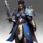 Placeholder: some extra heretical 40K, a genderbent version of Big E himself. Or is it herself here, I guess? I wanted to see whether I could make a this image in the regular, slightly fetishistic 40K style of depicting females with boobplates and all and still have the figure af the Big E exude an air of serious authority. I think it turned out okay.