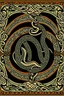 Placeholder: Celtic knot snake border