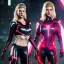 Placeholder: Actress, Katheryn Winnick, cyber woman, latex, sexy, blood, portrait, unreal engine 5, samurai, 16 bit, god lights, ultra hd, vibrant color, night city background, neon, front view.