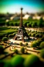 Placeholder: Eiffel Tower Tilt-shift photography