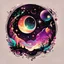 Placeholder: Galaxies, vector, tshirt design, fantasy, beautiful