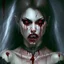 Placeholder: female vampire victim