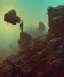 Placeholder: Camera., concept art, hyper detailed, beksinski, dan mumford, post-apocalyptic, oil on canvas