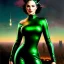 Placeholder: fullbody portrait 'beautiful Sexy Busty CatWoman',wearing skintight transparent suit,crystal clear green eyes,painting by gaston bussiere, greg rutkowski, yoji shinkawa, yoshitaka amano, tsutomu nihei, donato giancola, tim hildebrandt, oil on canvas, cinematic composition, extreme detail,fit full head inside picture,32k