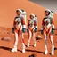 Placeholder: Fashion Models on Mars Close Up