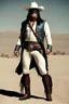 Placeholder: standing outer space with his hands on his hips looking intently out into space, extremely muscular, long haired, John Reid, The Lone Ranger, wearing a light-colored cowboy hat | a dark bandit's eye mask | a skintight, formfitting long-sleeved, blue, cotton bodysuit with a collar | a crimson-colored neck bandana | dark leather fringed moccasin cowboy boots | a dark pistol belt with two colt .45 six shooters | a beautiful silver stallion roaming around in the background,