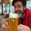 Placeholder: shiba inu drinking weisbier in germany