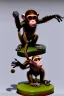 Placeholder: dnd miniature monkey three-armed