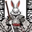 Placeholder: Bugs Bunny as a Samurai