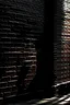Placeholder: dark brick corner