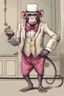 Placeholder: Hairless monkey butler