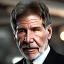 Placeholder: portrait a transparent photo realistic pale white harrison ford as han solo, atmospheric, realistic, unreal engine, lighting, octane render, scifi outfit