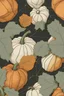 Placeholder: pumpkin leaves growing in polygon art