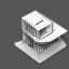 Placeholder: Futuristic, house section, architectural section drawing