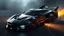 Placeholder: an all new batmobile based on all of the batmobiles including the 1989 batmobile, the batman and robin batmobile and a little from a new ford mustang, black