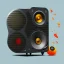 Placeholder: sound speaker Vector collage Vector Illustration Vector Vector Vector Vector Vector isolated Vector original vector