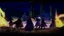 Placeholder: Adventurer party of four people, standing before a dark castle