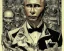 Placeholder: atomic bomb evil Russia president satan fangs Vladimir Putin,