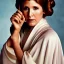 Placeholder: Hyperrealistic, 8k centered photographic portrait of [[Carrie Fisher as Princess Leia in Star Wars]], leica, 35 mm, technicolor, natural colors, telephoto, 24 mm, portrait photo by Annie Leibovitz, film, studio lighting, detailed skin, ultra realistic, bokeh, sharp features