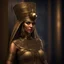 Placeholder: Behold the powerful alluring and pretty egiptian empress, her body adorned with the traditional egiptian costumes, HDR, beautifully shot, hyperrealistic, sharp focus, 64 megapixels, perfect composition, high contrast, cinematic, atmospheric, moody