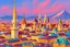 Placeholder: vienna city inspired by disney art