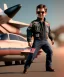 Placeholder: Top gun, Tom cruise toddler, full body, dramatic lighting, hyper realistic