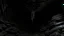 Placeholder: dark rock cave, looking upward as the cave continues upward. waterworks are used to deliver mined ore from the top of the cave down to the bottom, lined by a small dam, in the style of jordan grimmer