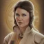 Placeholder: lucy lawless as leia organa