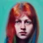 Placeholder: Photo of Greg Lake Epitaph , beautiful face, multi-hued red hair; in the style of martine johanna, draped in flowing fabric, ignore nsfw, colorful energetic brush strokes, realistic, sharp focus, 8k high definition, insanely detailed, intricate, elegant, art by martine johanna and artgerm