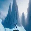 Placeholder: icicle mountain, dhalsim as yoga cliff diver tumbling before diving into underground pool of ice, frost smoke, Menzoberranzan,4k, Highly Detailed, perfect eyes, Digital Illustration, Cinematic Lighting, Realistic, Sharp Focus, Centered, Beautifully Lit, Bioluminescent by Stanley Artgerm Lau