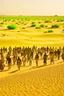 Placeholder: Sudan, migrating people desert