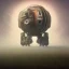 Placeholder: organic robot ai at the edge of the universe in surrealistic style